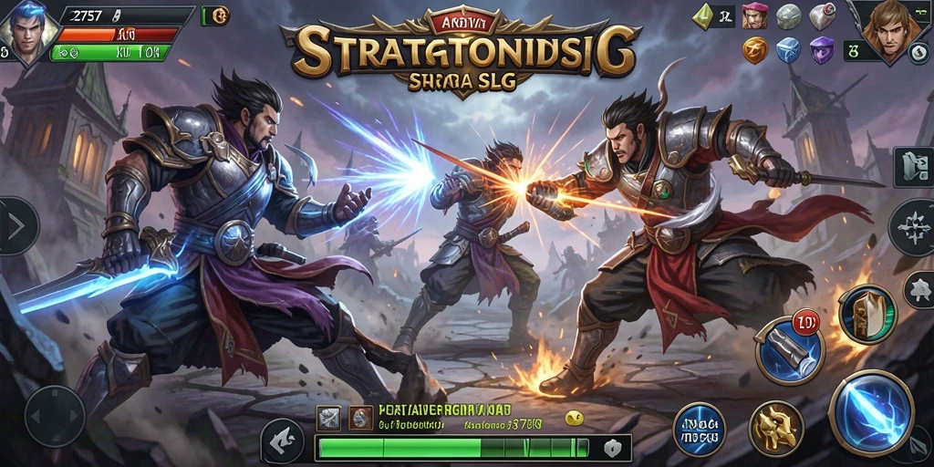 Tangkapan layar dari gameplay 2757 yang menunjukkan pertempuran strategis.