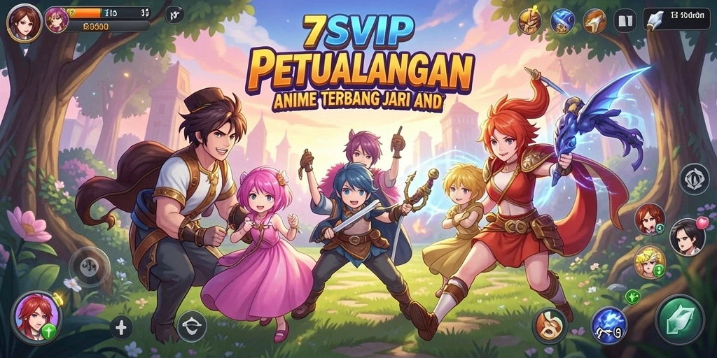 Gameplay menakjubkan dalam dunia Anime yang penuh warna.