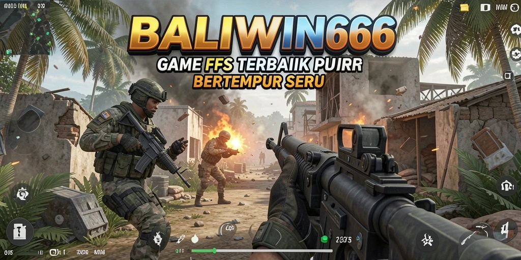 Tampilan intens pertempuran dalam BALIWIN66.
