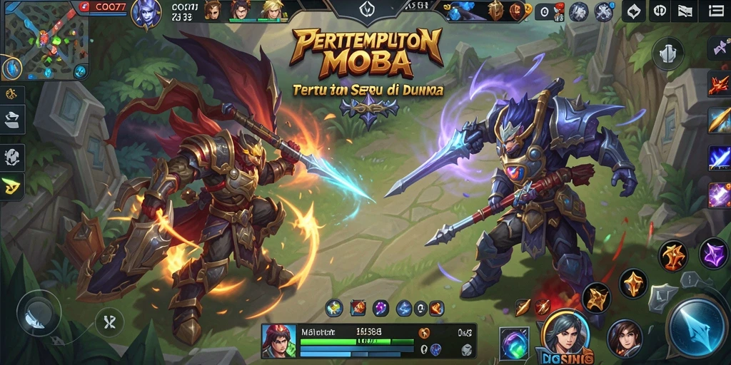 Gameplay seru dan taktis dalam COO77 bersama teman-teman.
