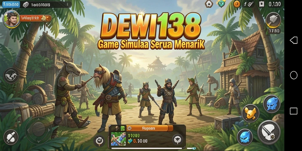 Tampilan gameplay DEWI138 yang menakjubkan dan interaktif.