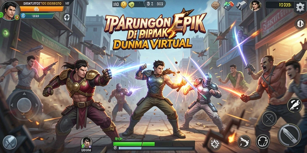 Gameplay Fighting seru dan menegangkan di DIREKTURTOTO.