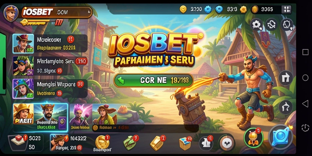 Screenshot gameplay IOSBET menampilkan momen seru saat bermain.