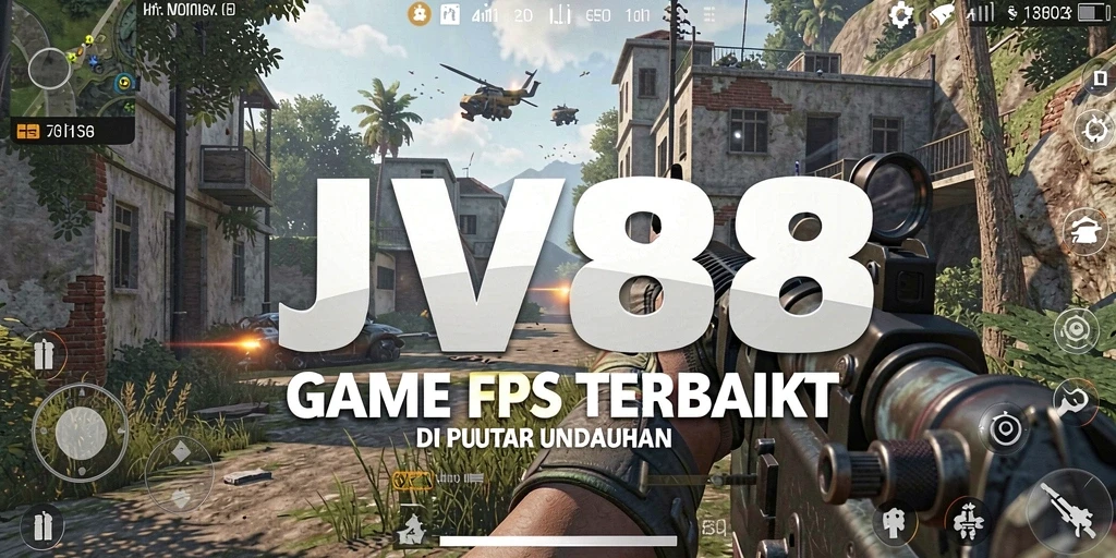 Screenshot menampilkan pertarungan seru dalam game FPS.