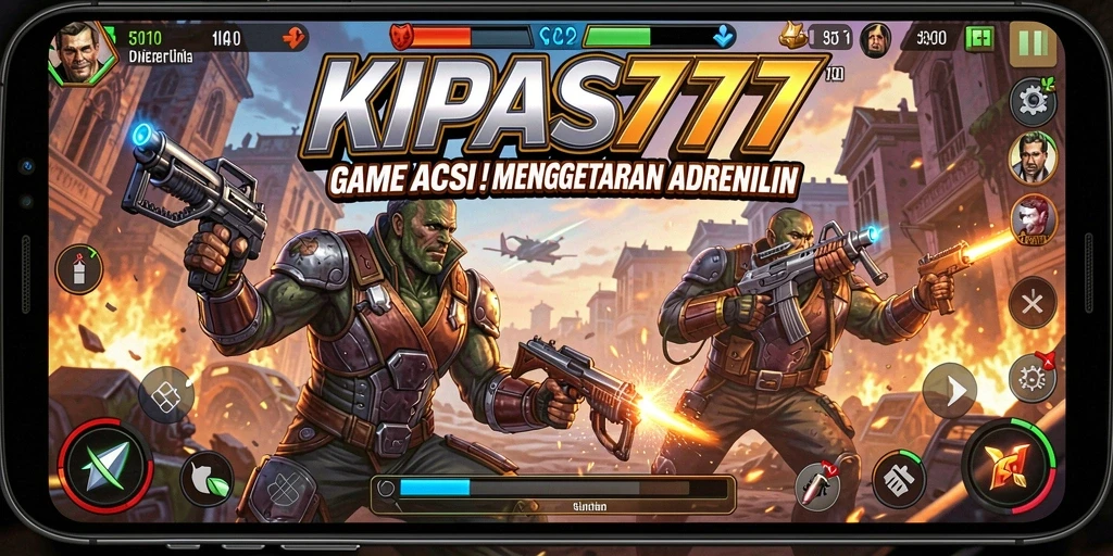 Tampilan gameplay KIPAS777 yang penuh aksi dan seru.