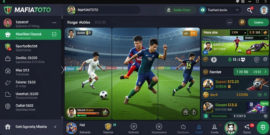 Tampilan antarmuka MAFIATOTO yang intuitif dan menarik.