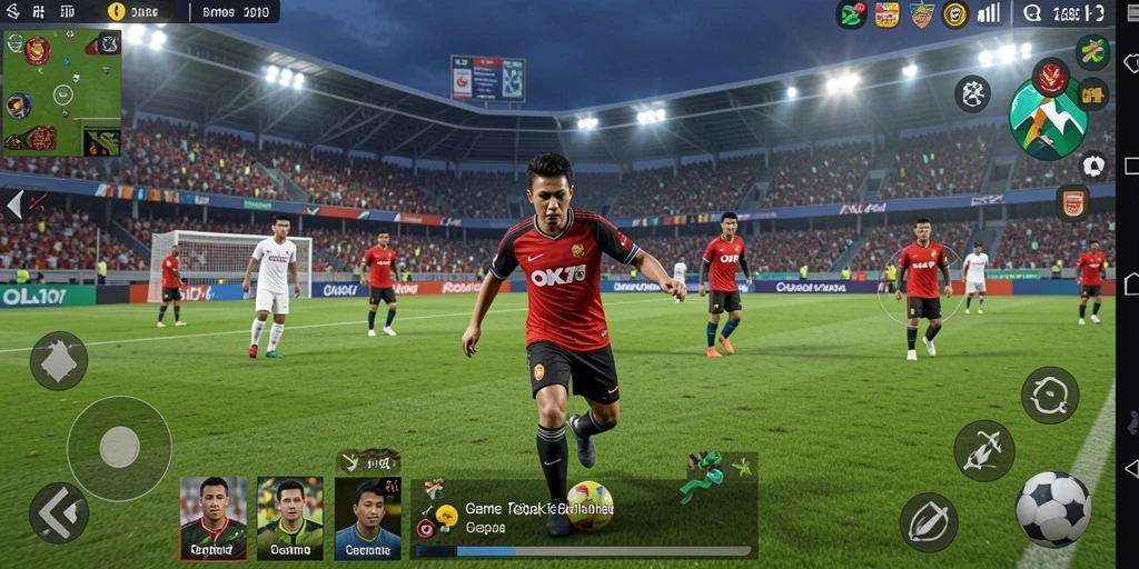 Tampilan menarik dari gameplay OLX17 yang penuh aksi.