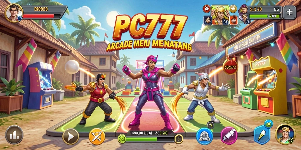 Tampilan gameplay PC777 yang penuh aksi dan tantangan.