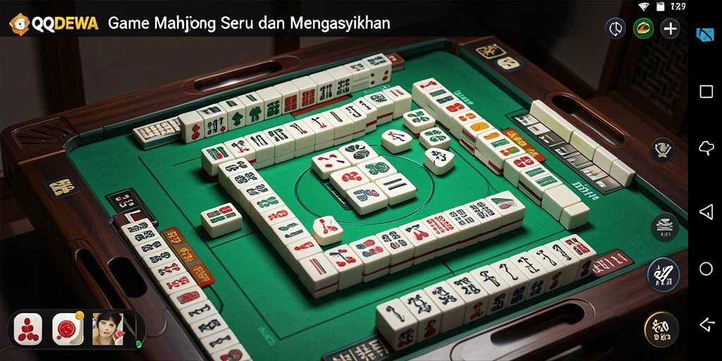 Tampilan gameplay QQDEWA yang menegangkan dan seru.