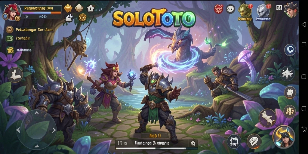 Gameplay seru dan menantang dari SOLOTOTO dalam dunia petualangan.