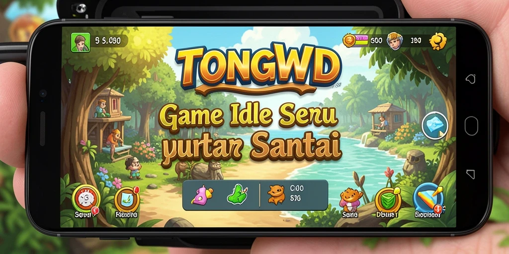 Tampilan gameplay TONGWD yang menarik dan adiktif.