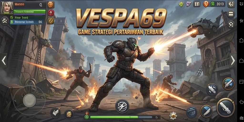 Tampilan gameplay SLG VESPA69 yang menegangkan dan menarik.