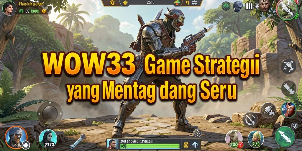 Tampilan gameplay WOW33 yang menarik dan menegangkan.